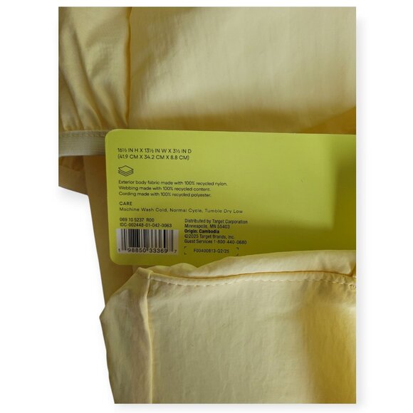 Eco-Friendly 20L Backpack with Cinch Closure by all in motion NWT - Picture 8 of 9